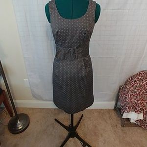Polka Dot Dress W/ Matching Belt